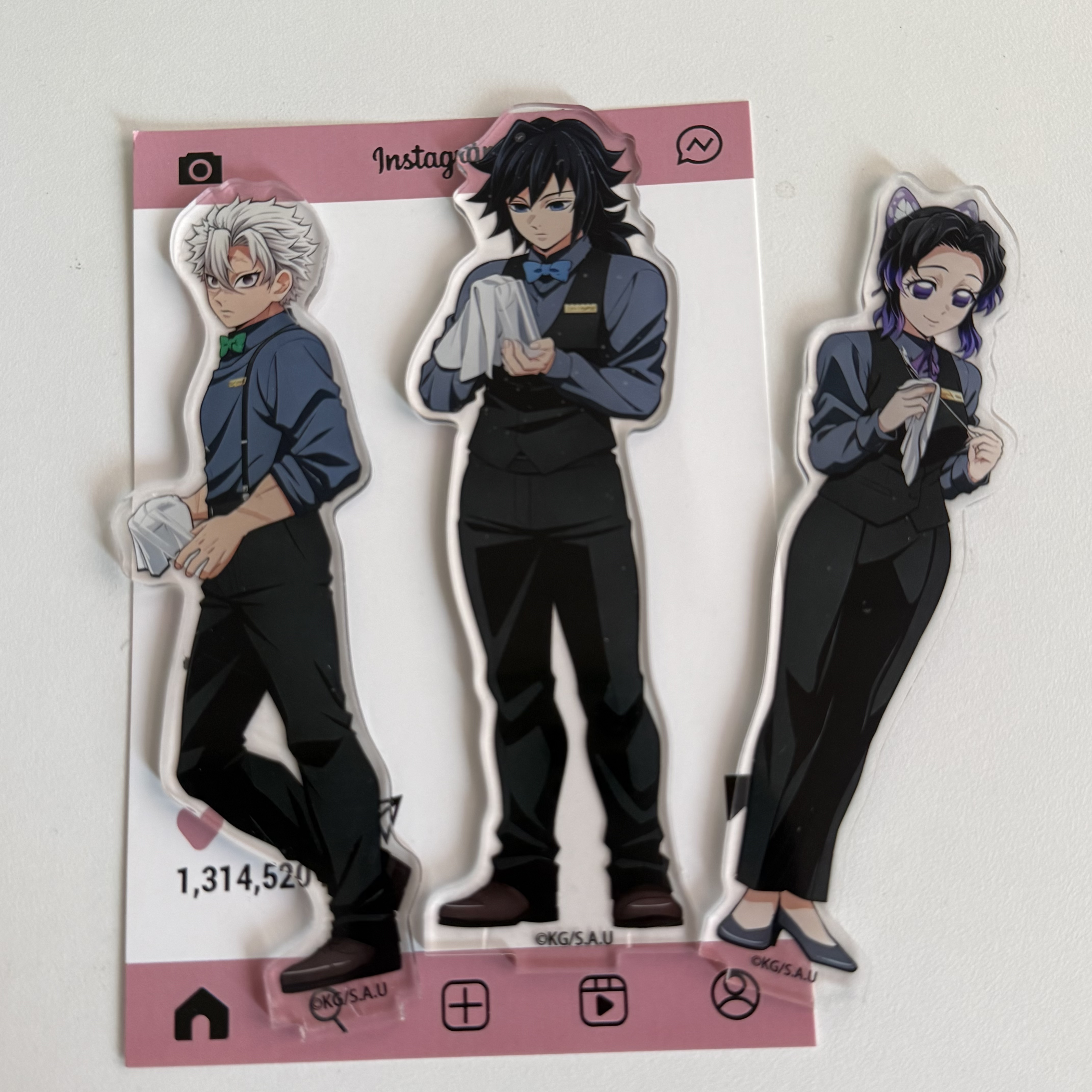 Acrylic Stand Figure - Anime Peripherals Bartender Giyu Tomioka Figurine