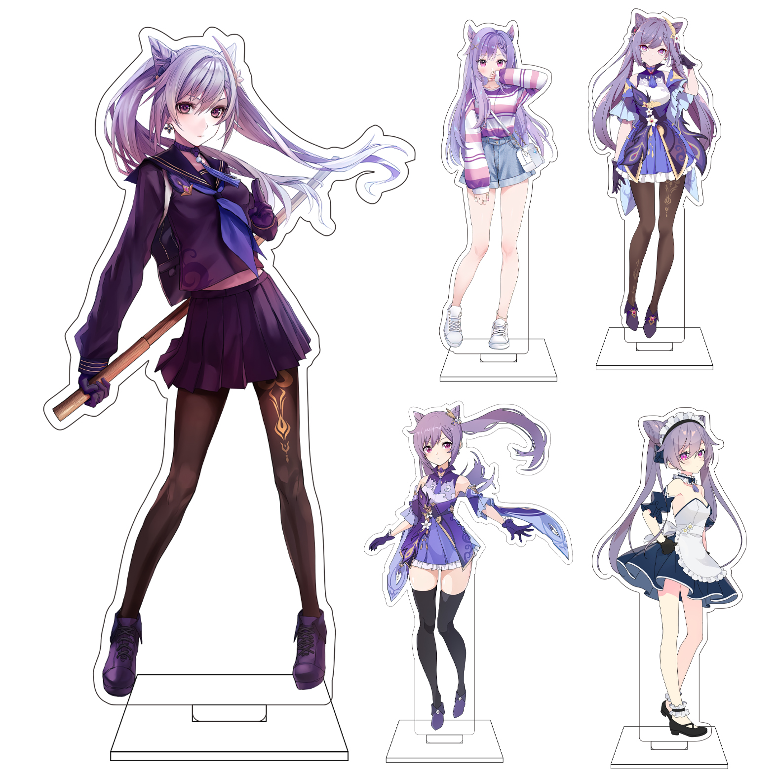 Acrylic Stand Figure - 16CM Anime Genshin Impact Cosplay Acrylic