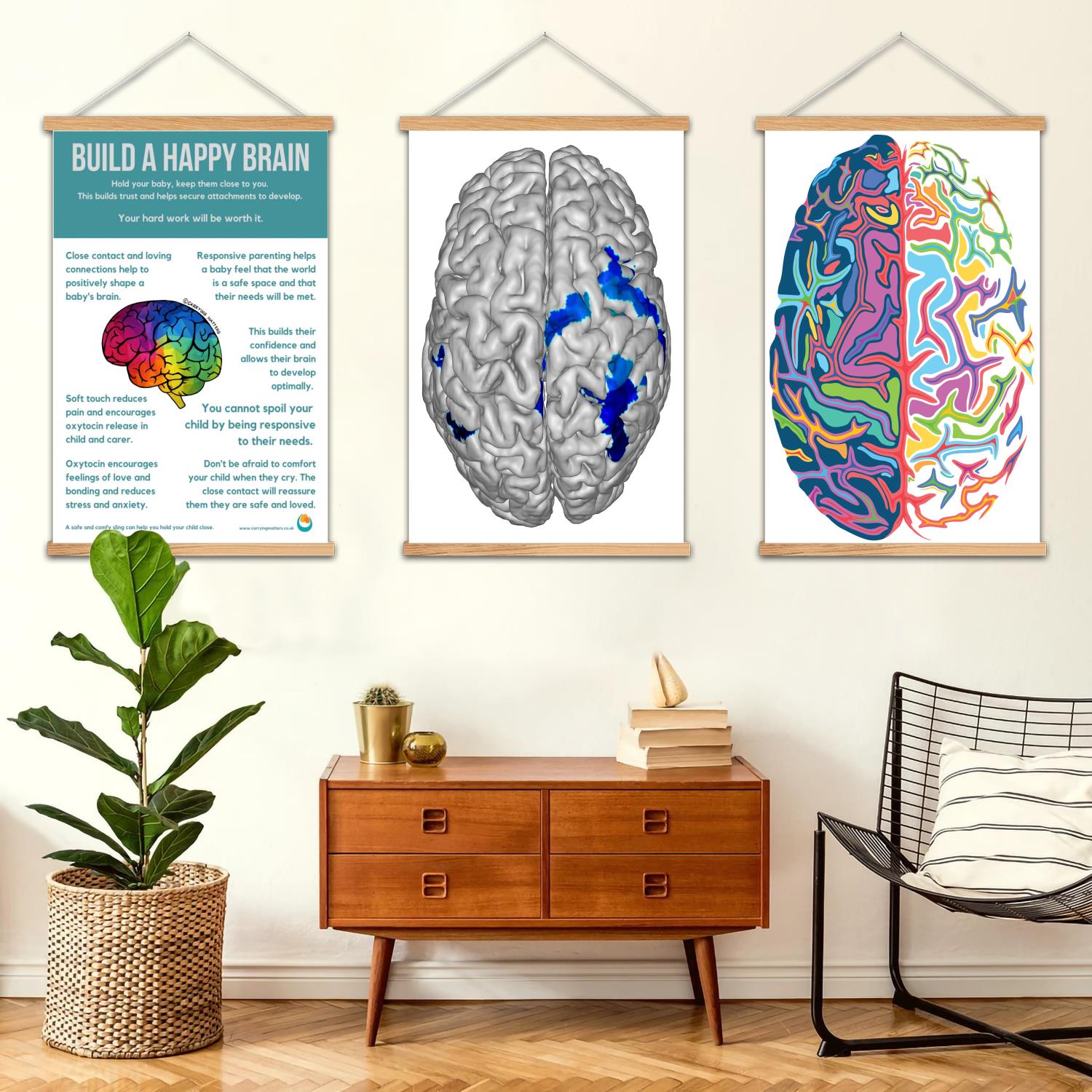 brain Framed Wall Painting Can - Art Print Framed recensie en prijs