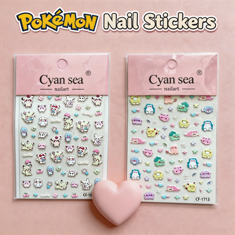 Kawaii Pokémon Pikachu Nail Ar - Anime Merchandise Nepal recensie en prijs