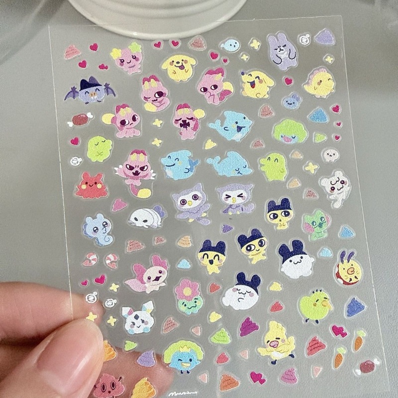 Tamagotchi Anime Cute Nail Art - Anime Merchandise Nepal recensie en prijs