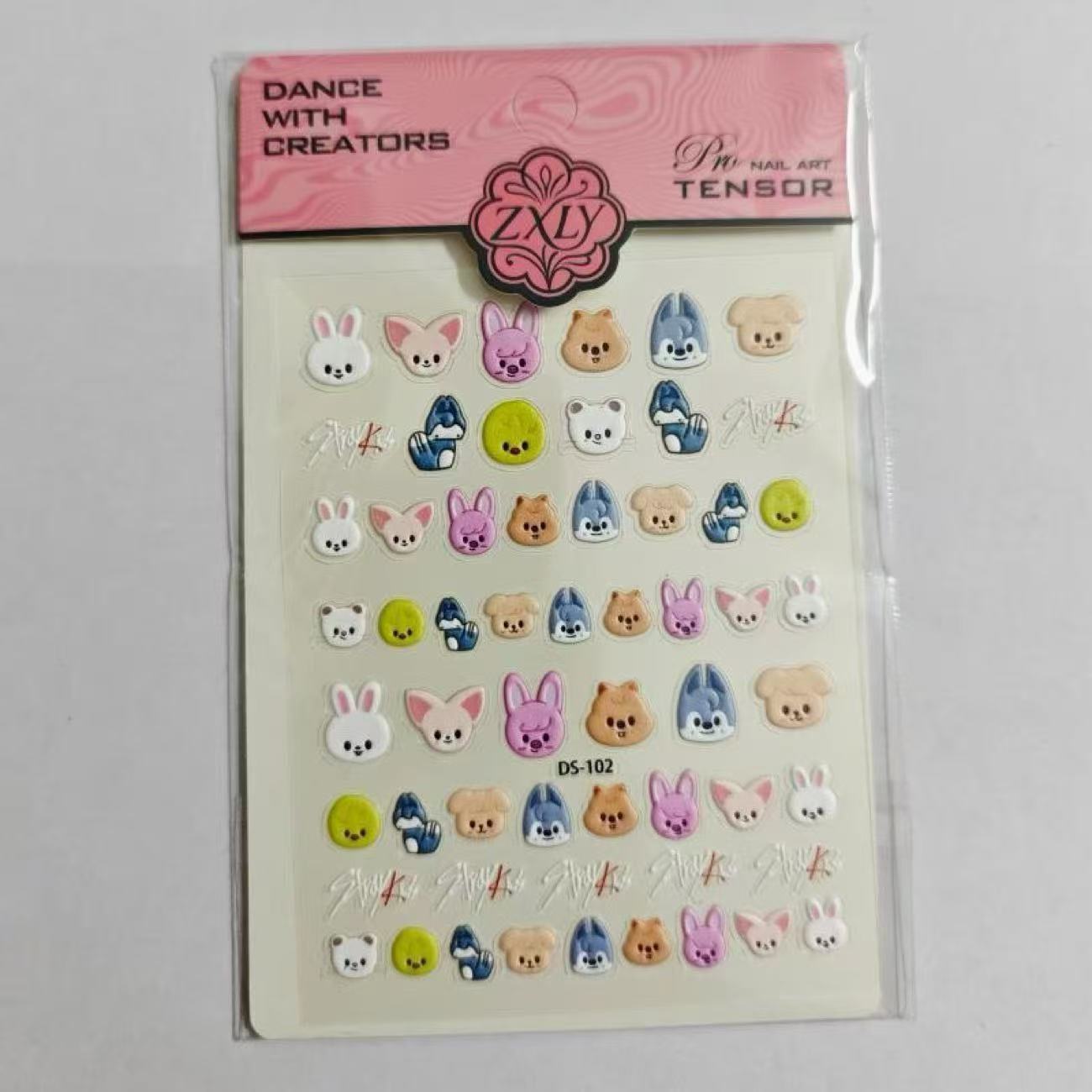 Popular Kpop SKZOO Nail Sticke - Anime Merchandise Nepal recensie en prijs