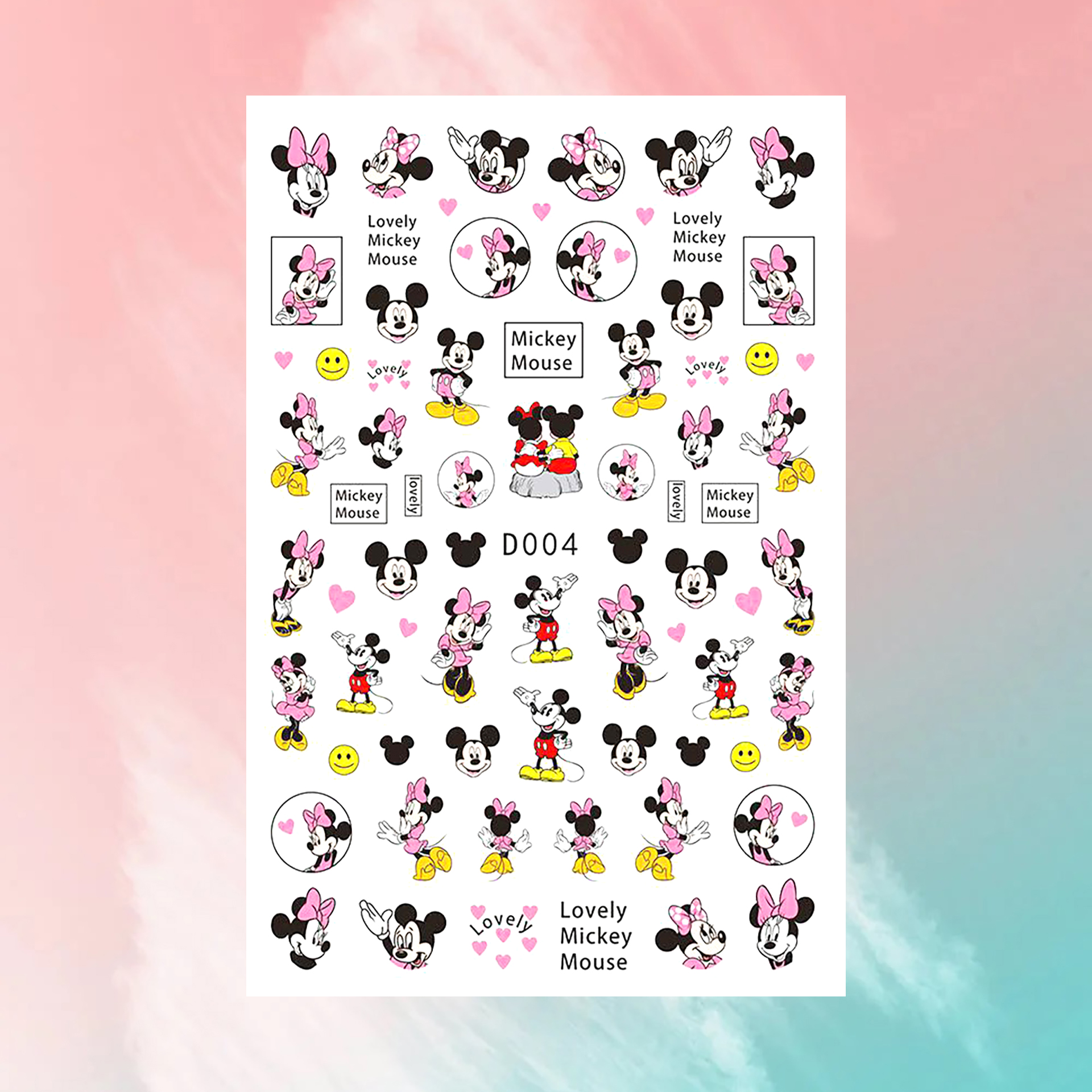 1PCS Disney Cartoon Nail Stick - Anime Merchandise Nepal recensie en prijs