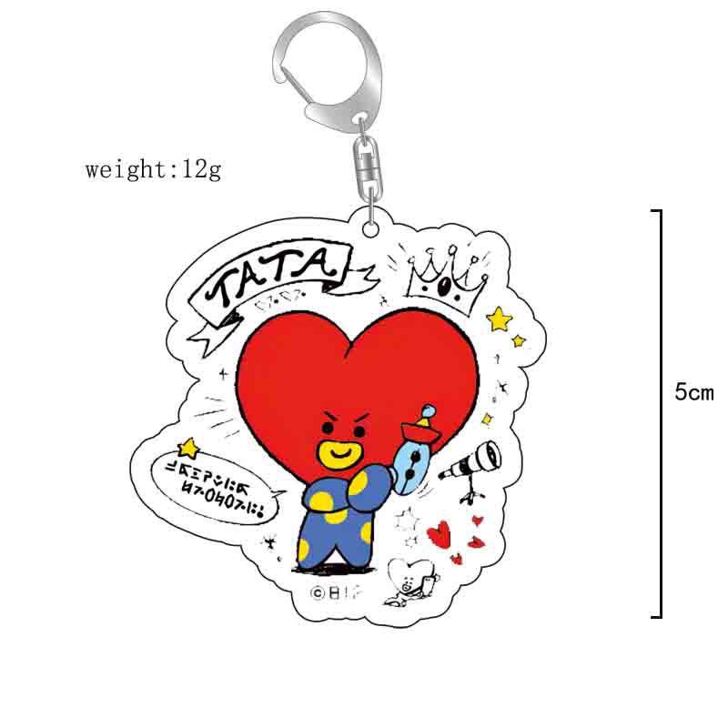 BT21 anime cartoon cute acryli - Anime Merchandise For Girls recensie en prijs