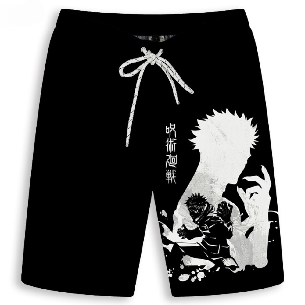 Men's Gojo Satoru Printed Shor - Anime Merchandise Store In Japan recensie en prijs
