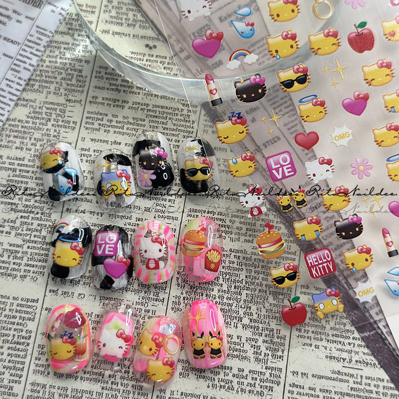 Cartoon HelloKitty Sanrio Nail - Anime Merchandise Nepal recensie en prijs