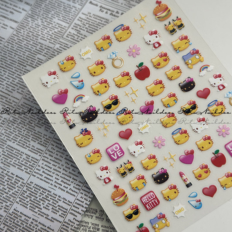 Cartoon HelloKitty Sanrio Nail - Anime Merchandise Nepal recensie en prijs