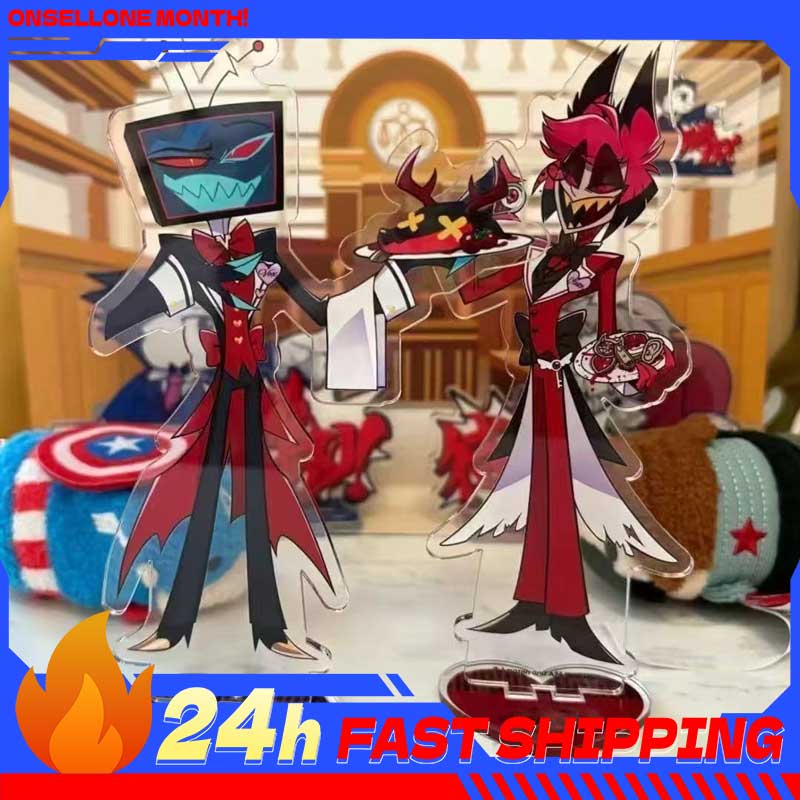 2pcs Hazbin Anime Peripherals  - Acrylic Stand Figure recensie en prijs