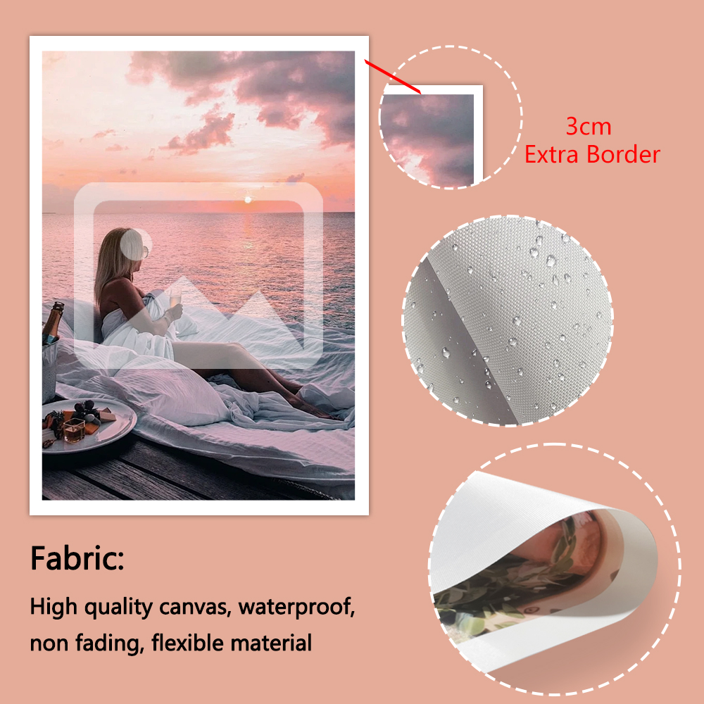 1 Pc Customized Photos on Canv - Art Print Framed recensie en prijs
