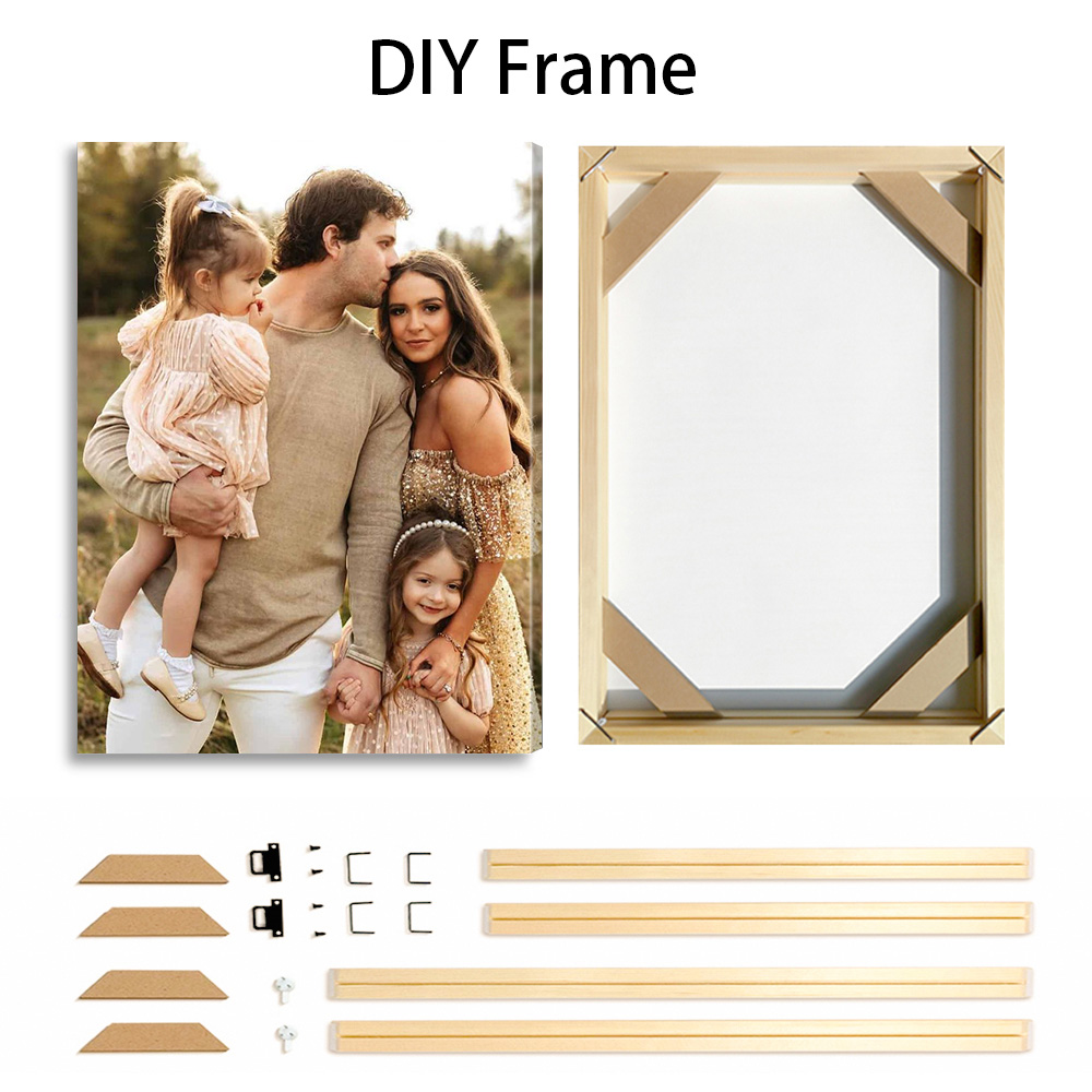 1 Pc Customized Photos on Canv - Art Print Framed recensie en prijs