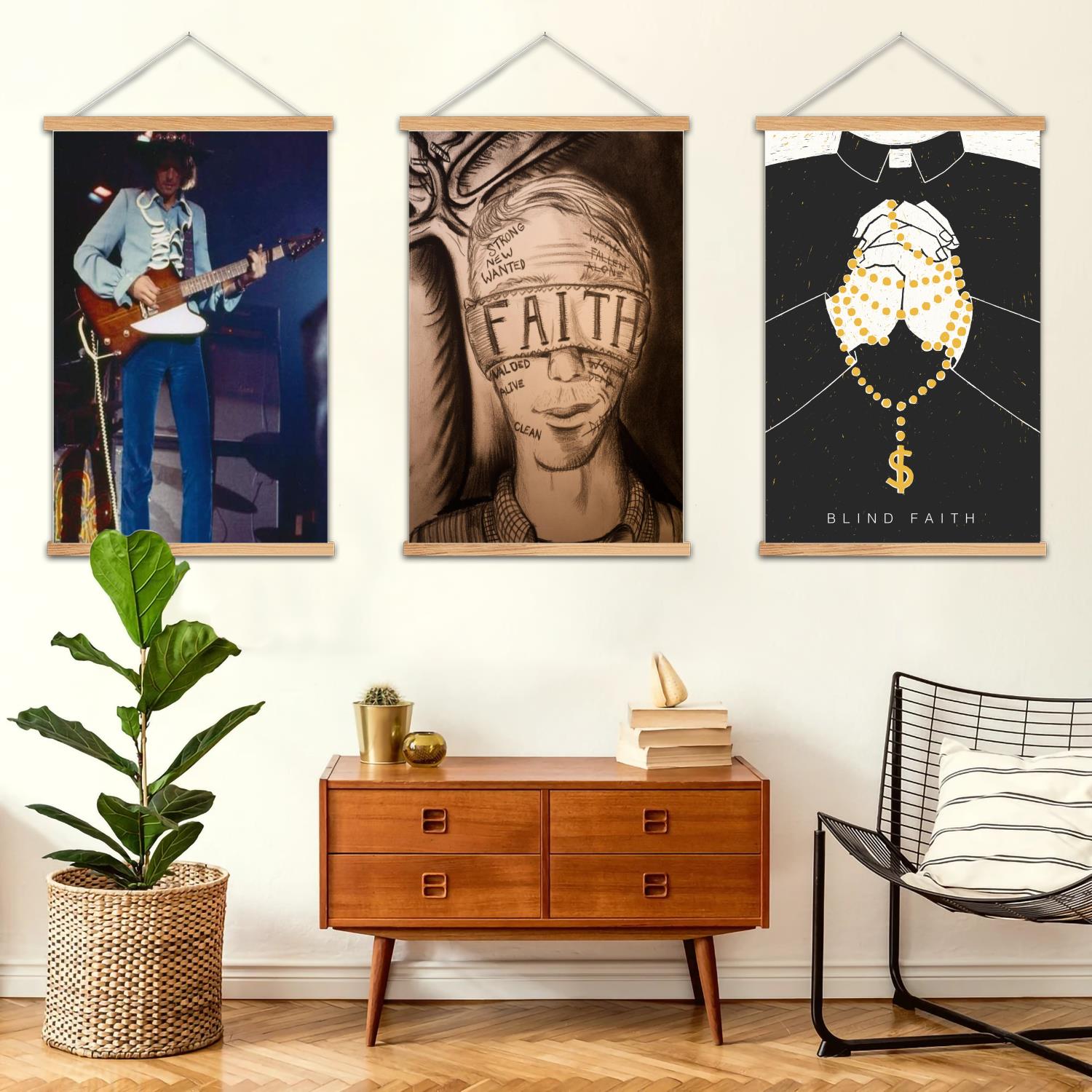 Blind Faith Framed Wall Painti - Art Print Framed recensie en prijs