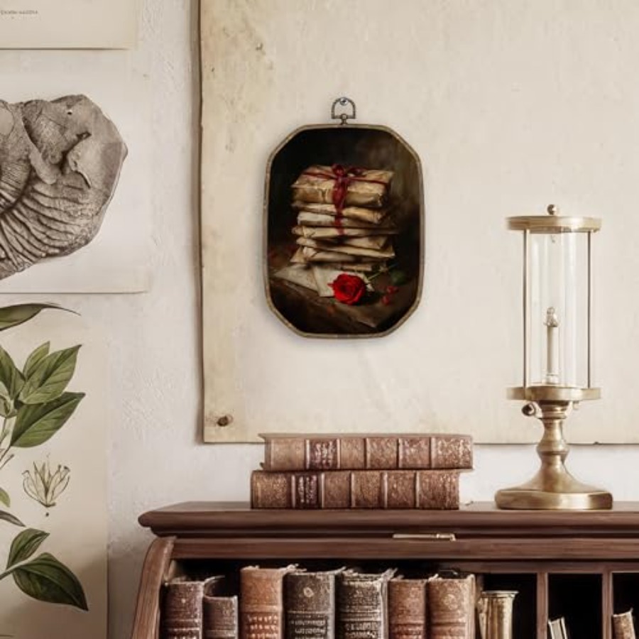 Vintage Valentine's Day Octago - Art Print Framed recensie en prijs