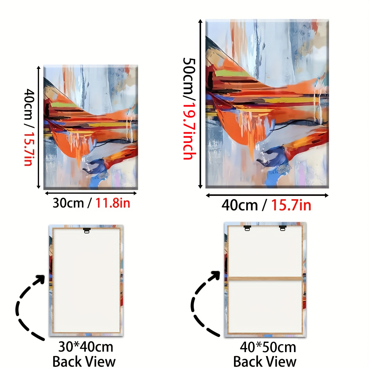 3PCS Modern Style Abstract Fas - Art Print Framed recensie en prijs