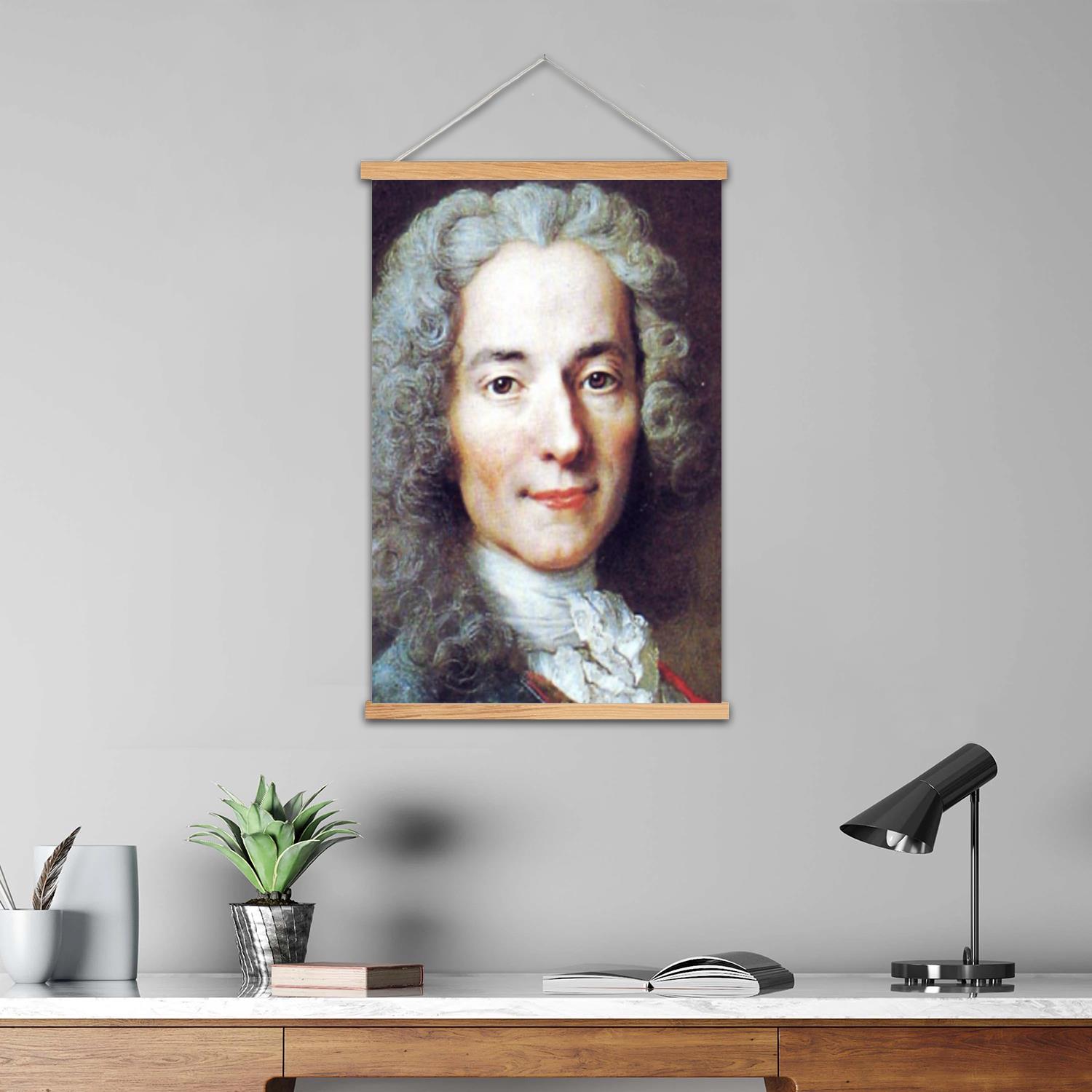 Voltaire Framed Wall Painting  - Art Print Framed recensie en prijs
