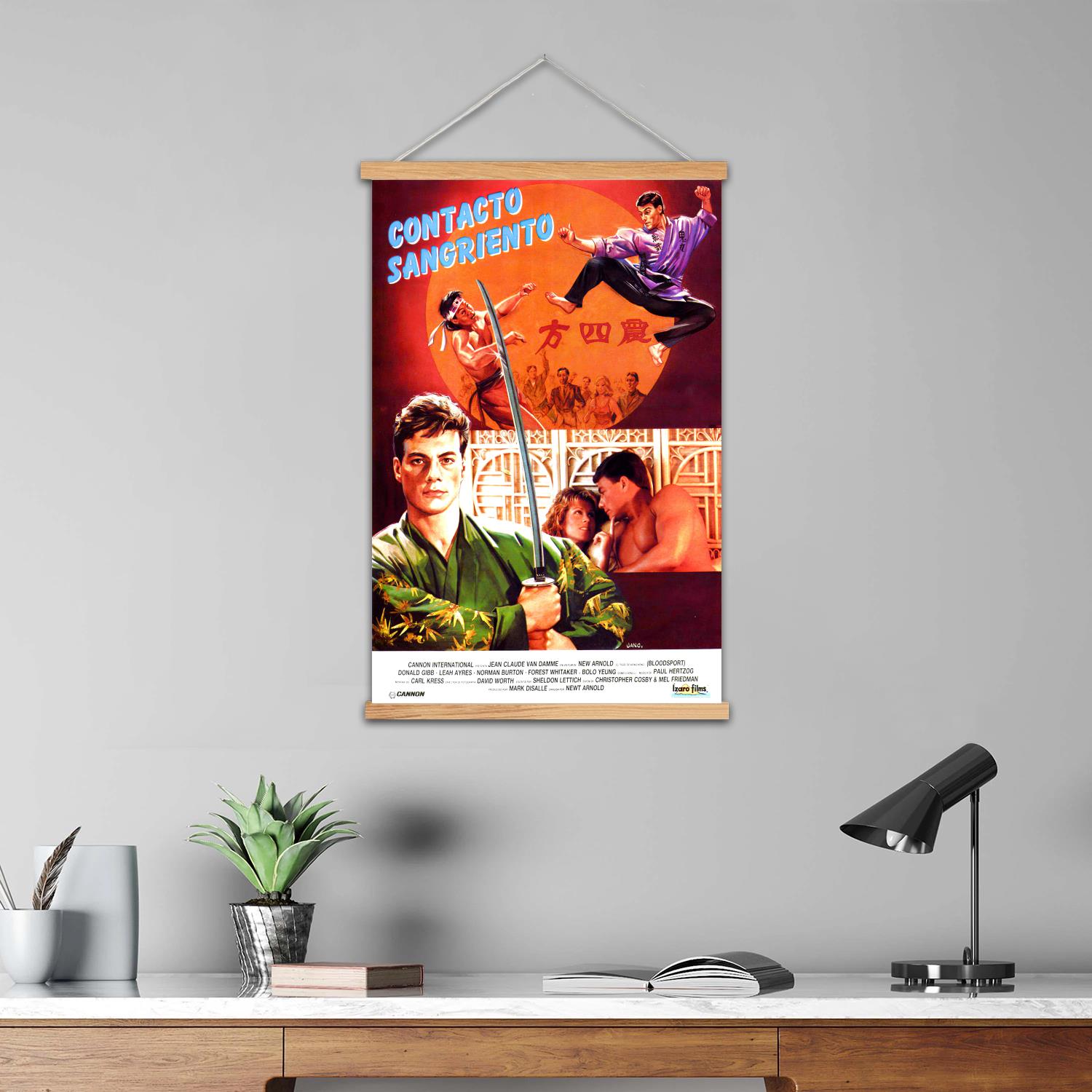 bloodsport Framed Wall Paintin - Art Print Framed recensie en prijs