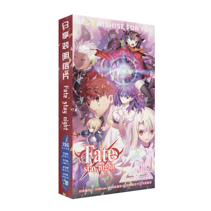 Fate postcard anime 2D merchan - Fate Anime Merchandise recensie en prijs