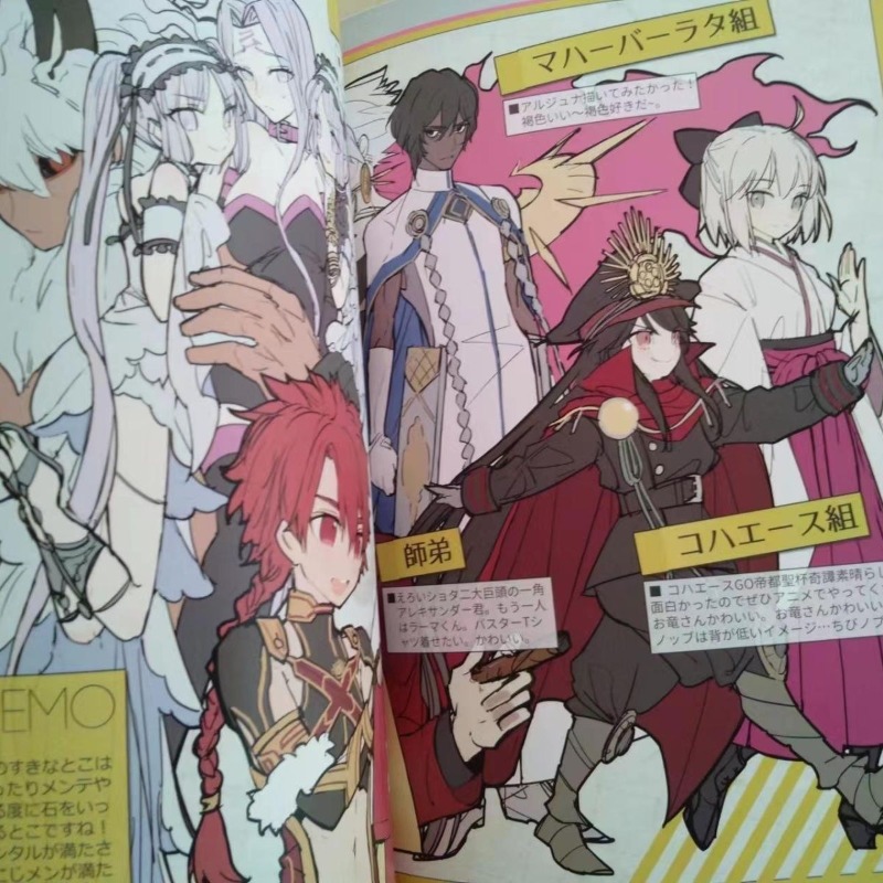 2 books Fate GO MEMO 1 2 Art B - Fate Anime Merchandise recensie en prijs