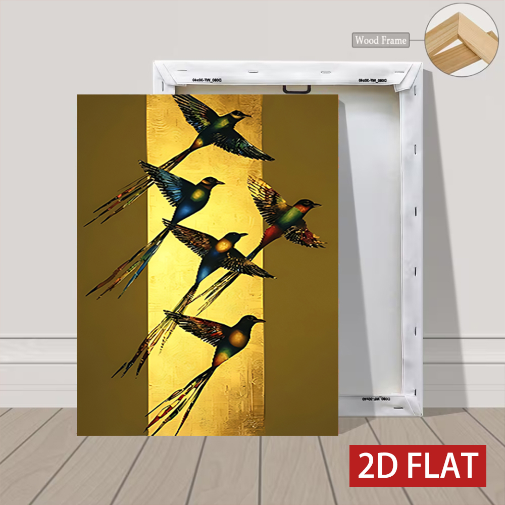 3 Counts Wooden Framed Canvas  - Art Print Framed recensie en prijs