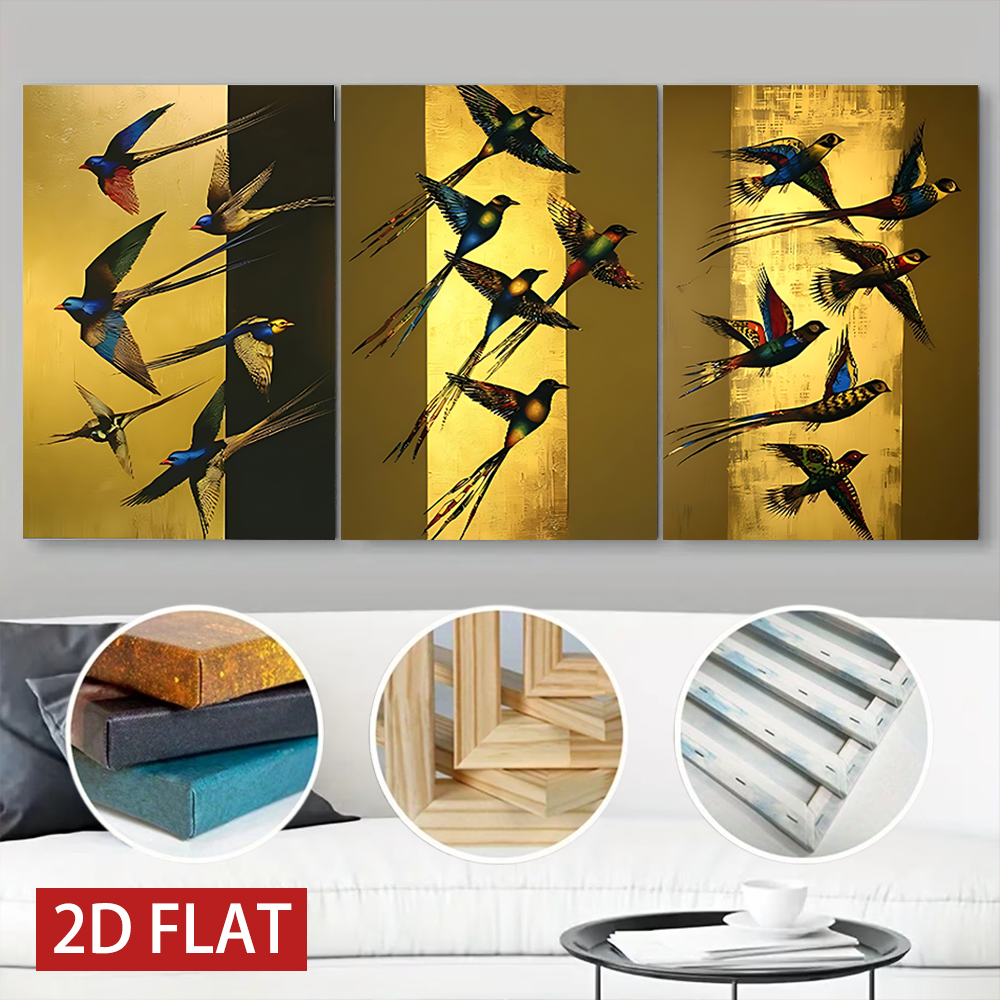 3 Counts Wooden Framed Canvas  - Art Print Framed recensie en prijs