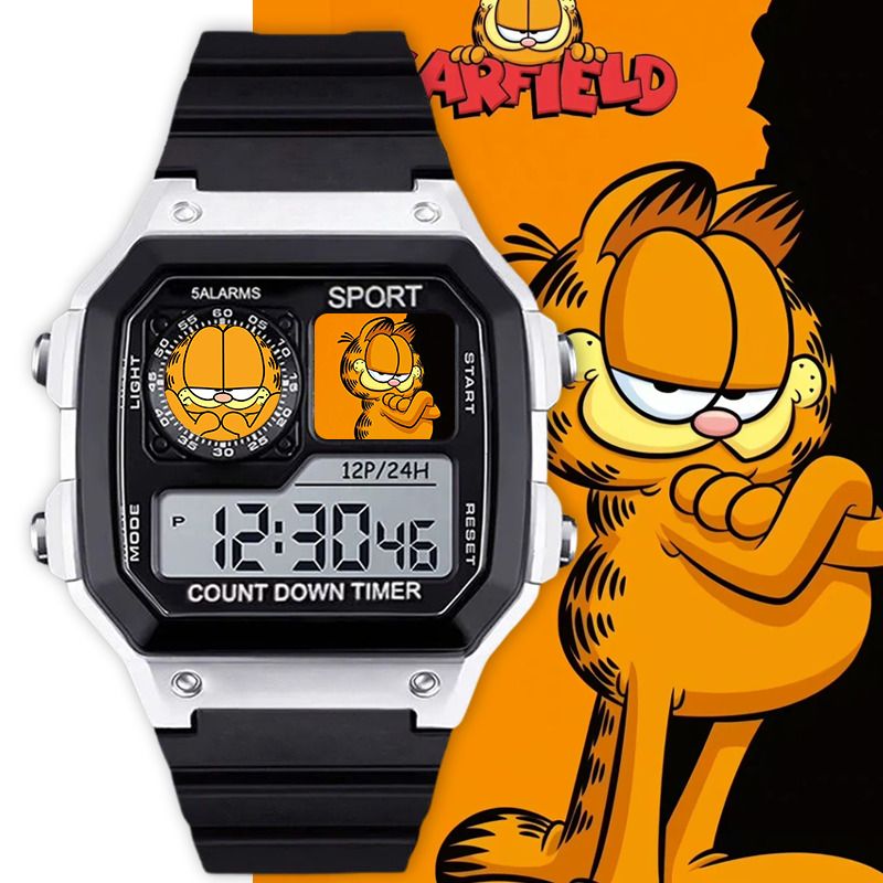 Garfield cartoon cute student  - Anime Merchandise For Girls recensie en prijs