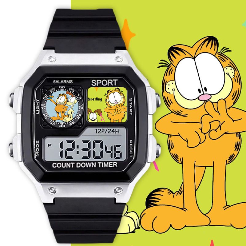 Garfield cartoon cute student  - Anime Merchandise For Girls recensie en prijs