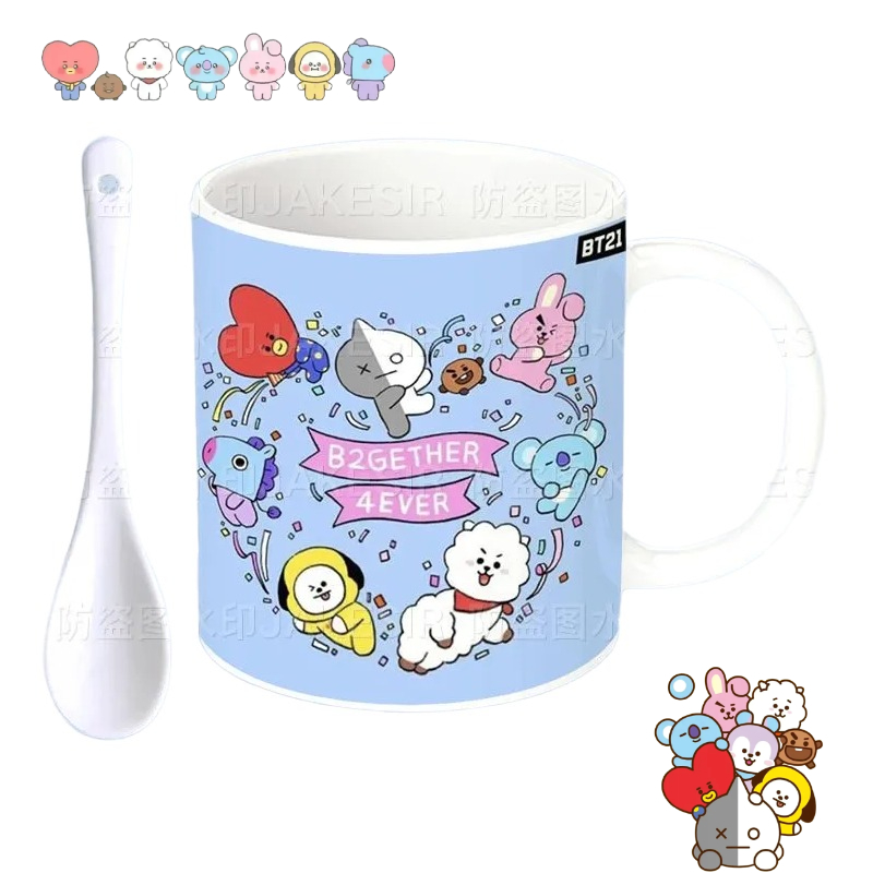 BT21 anime cartoon cute cerami - Anime Merchandise For Girls recensie en prijs