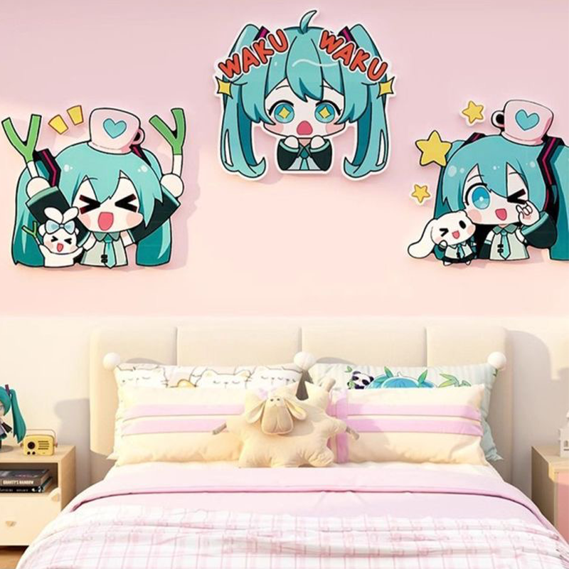 Kawaii Hatsune Miku Sticker Be - Anime Merchandise For Girls recensie en prijs