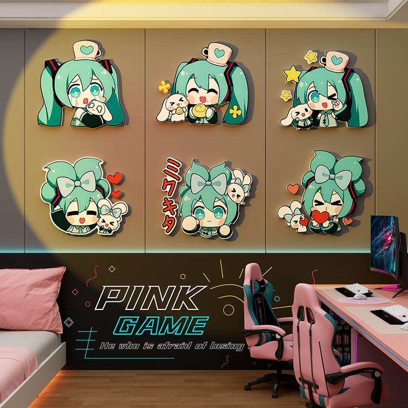 Kawaii Hatsune Miku Sticker Be - Anime Merchandise For Girls recensie en prijs