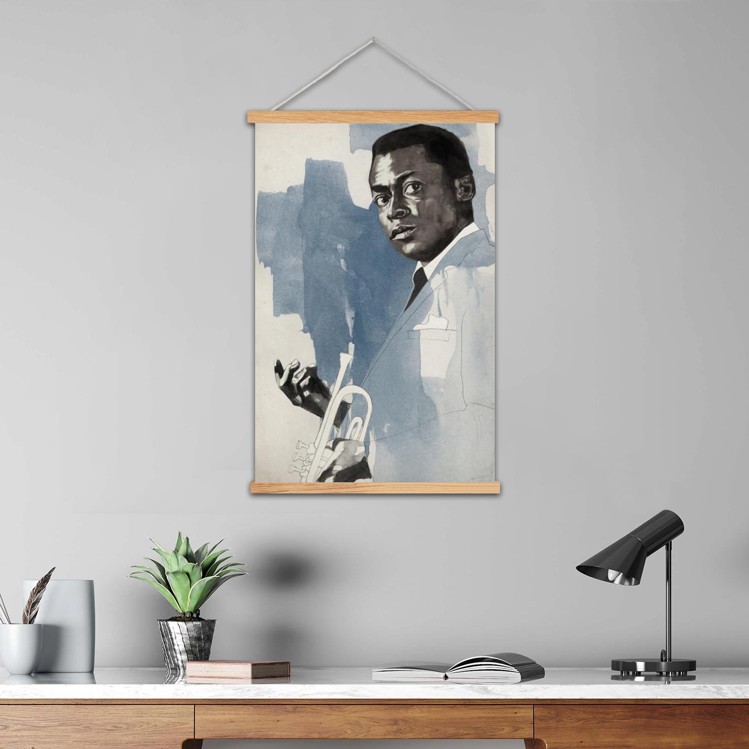 Miles Davis Framed Wall Painti - Art Print Framed recensie en prijs